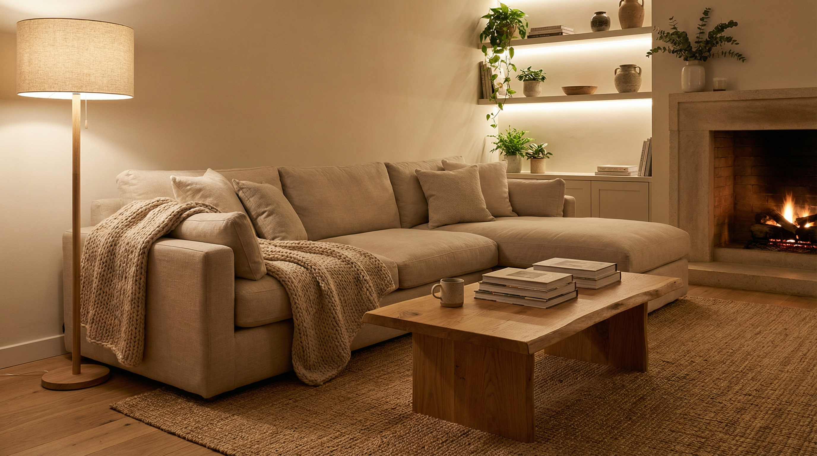 Spacious Living Room